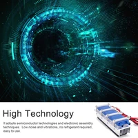 Refroidisseur de réfrigération thermoélectrique Peltier 288W/144W, système de refroidissement à semi-conducteur 12VDC 30A/15A, bricolage pour ventilateur de climatisation 5