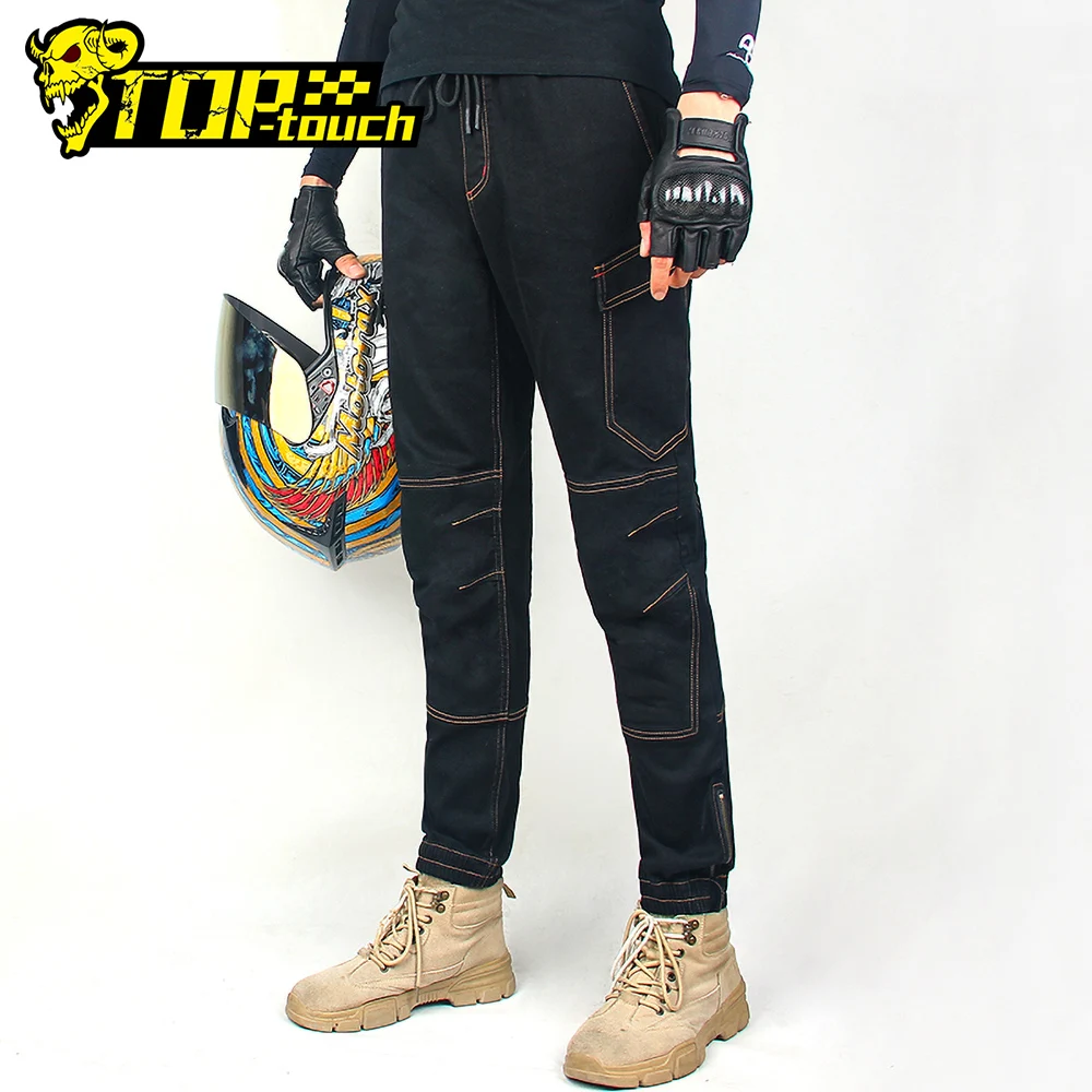 New Motorcycle Pants Moto Pants Men Motocross Pants Moto Jeans Knee Aramid Protective Gear Riding Touring Motorbike Xs -4Xl