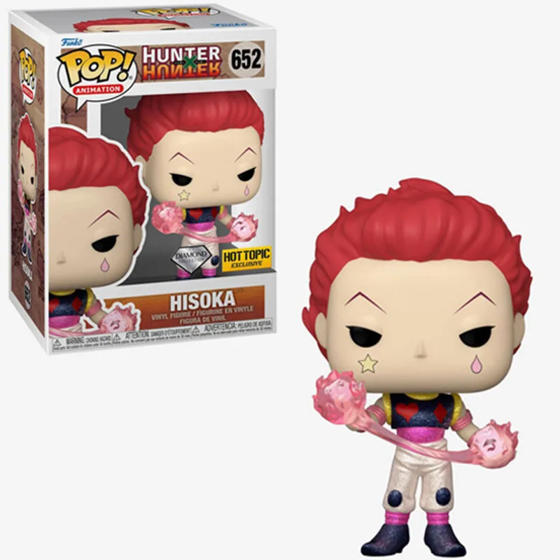 thumbnail image 1 of Funko Hunter x Hunter Gon Freecss #651#802 HISOKA #652 KILLUA ZOLDYCK funko  Vinyl Anime Figure Dolls Action Toys Collection, 1 of 5