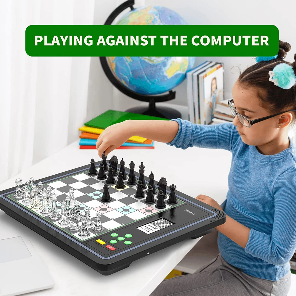 AI Intelligent Chess Man-machine Battle Automatic Magnetic High-end  Electronic Chess Board Children's Students