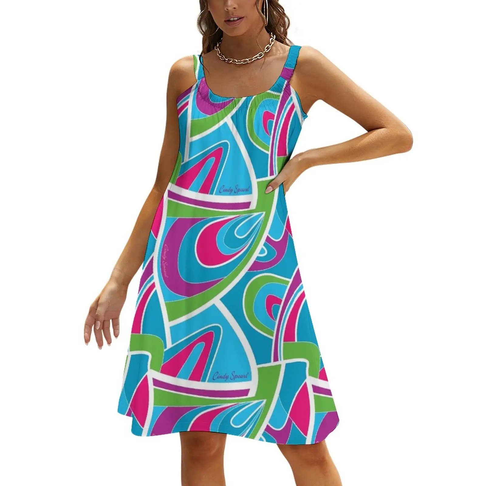 

Totally hair_Teresa Beach Sling Skirt dress summer fairy dress evening dress women