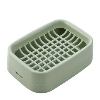 กล่องใส่เดินทางเดินป่าอาบน้ำในบ้านกล่องสบู่พลาสติกชั้นวางของไม้หัวจ่ายสบู่ใหม่สำหรับใช้ในห้องน้ำ 8