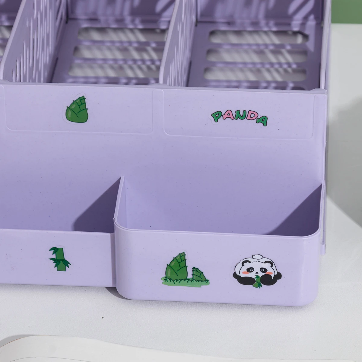 Thickened File Frame File Storage Box Plastic Rack for Bookshelf Desktop Office Supplies