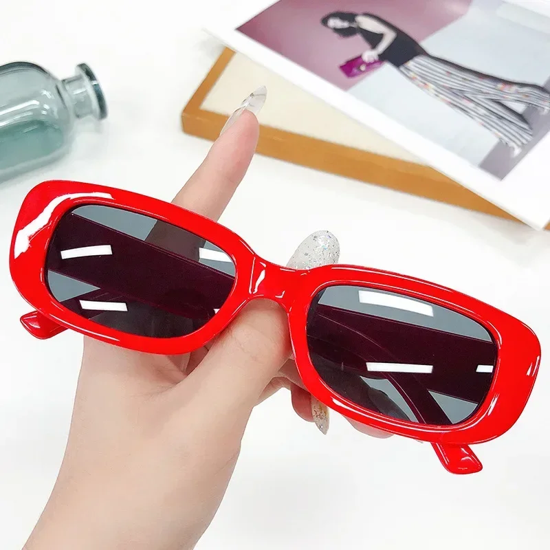 Sunglasses Oval Vintage Stylish Men's Women's Sunglasses Retro Brand Designer Goggles Shades Antiglare Eyewear Car Accessories