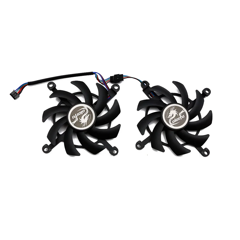 Ventilador de Refrigeração Super Gpu Geforce Colorido Rtx2060 Gtx 1660 ti 1660 85 mm Peças - Imagem 4