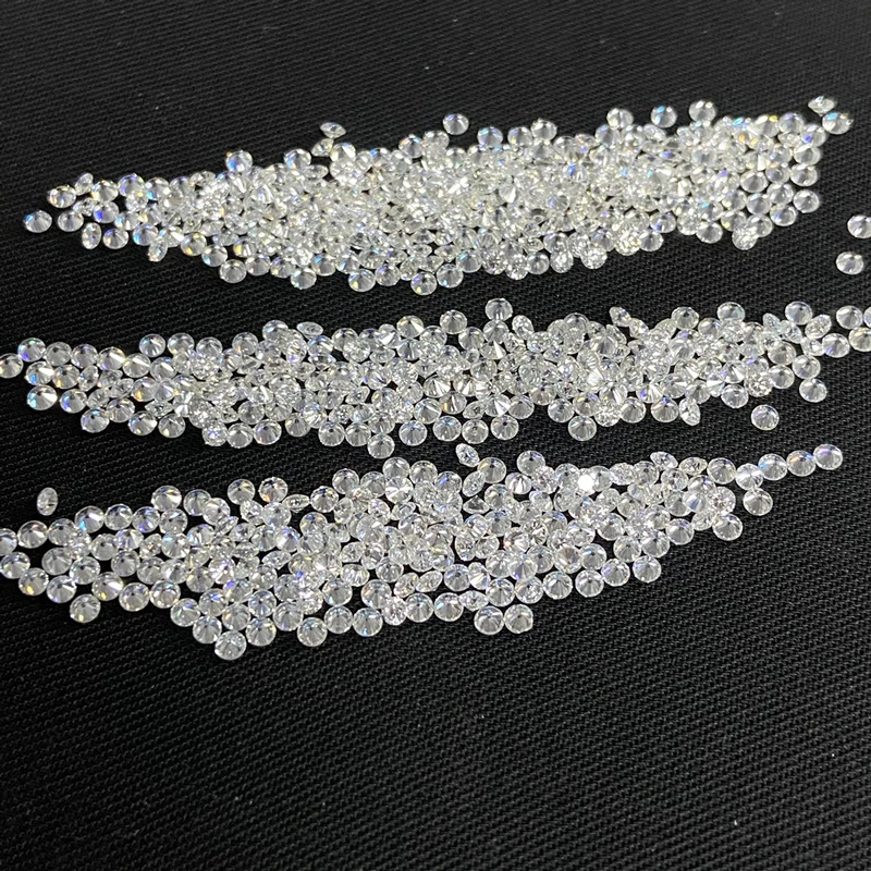 Loose Moissanites D Color VVS1 3mm 0.1 Carat GRA Credentials DIY Jewelry Making