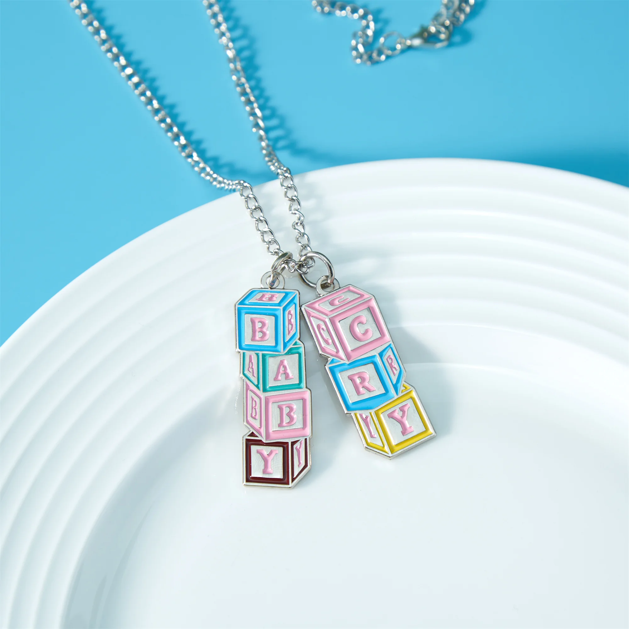 “CRY BABY” Pendant Necklace Popular Singer Melanie and Martinez Music Albums Periphery Enamel Pendant Fans Jewelry 4