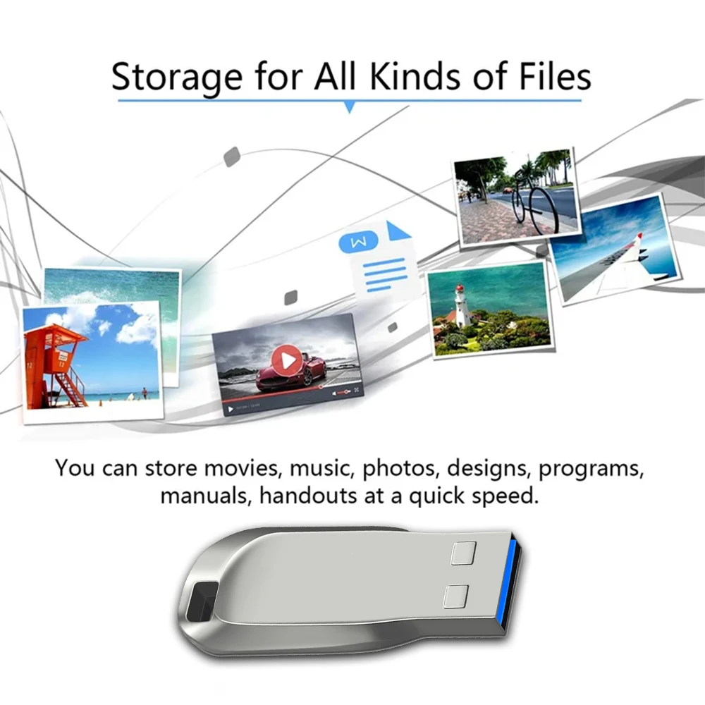 thumbnail image 5 of Memoria USB 3.0 de metal, memoria USB de 2 TB, unidad flash USB de 1 TB, memoria USB de alta velocidad, unidad USB, regalo gratuito, envío, 5 of 5
