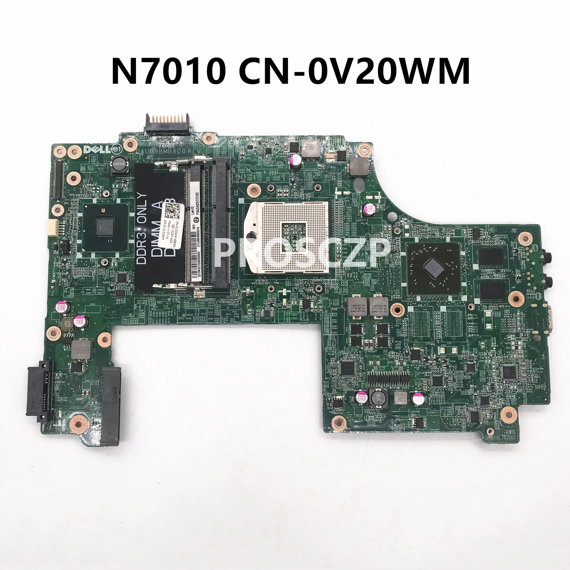 Материнская плата для ноутбука 17 17R N7010 материнская CN-0V20WM 0V20WM V20WM DAUM9BMB6D0 Dell Inspiron HM57