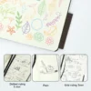 TUNJILOOL A6 A7 Notebook Journal Leather 192 Pages 80GSM Blanks/Dotted/Grid Notebooks Office School Supplies Stationery (2 Pack) 3