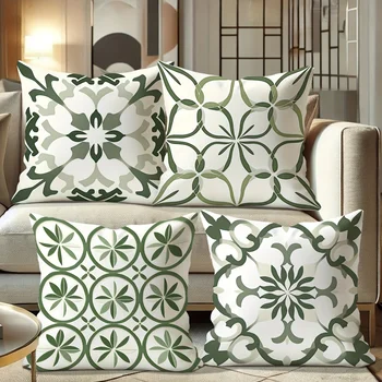 Bohemian Floral Velvet Pillow Covers 1