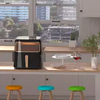 Air Fryer Visual Smart Household Electric Fryer Oil-free Multifunctional Multilayer Oven 2