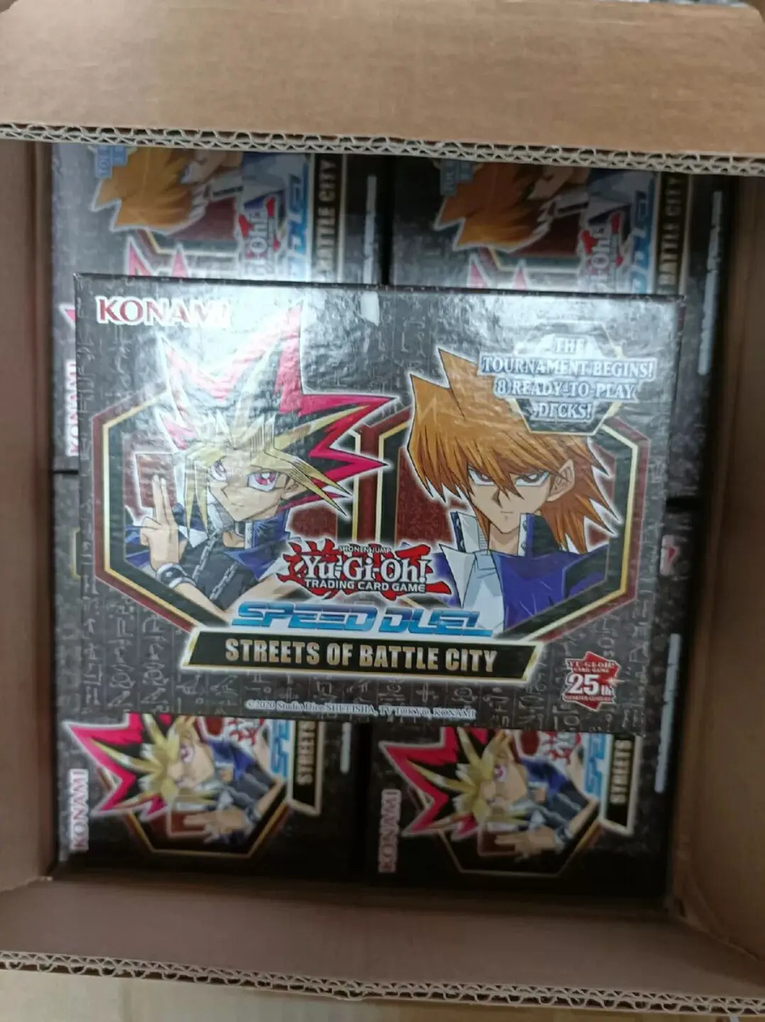 

Герметичный усилитель-бокс Yugioh Master для поединок монстров 25-й четверти века, улица города битвы, коллекция TCG на английском языке