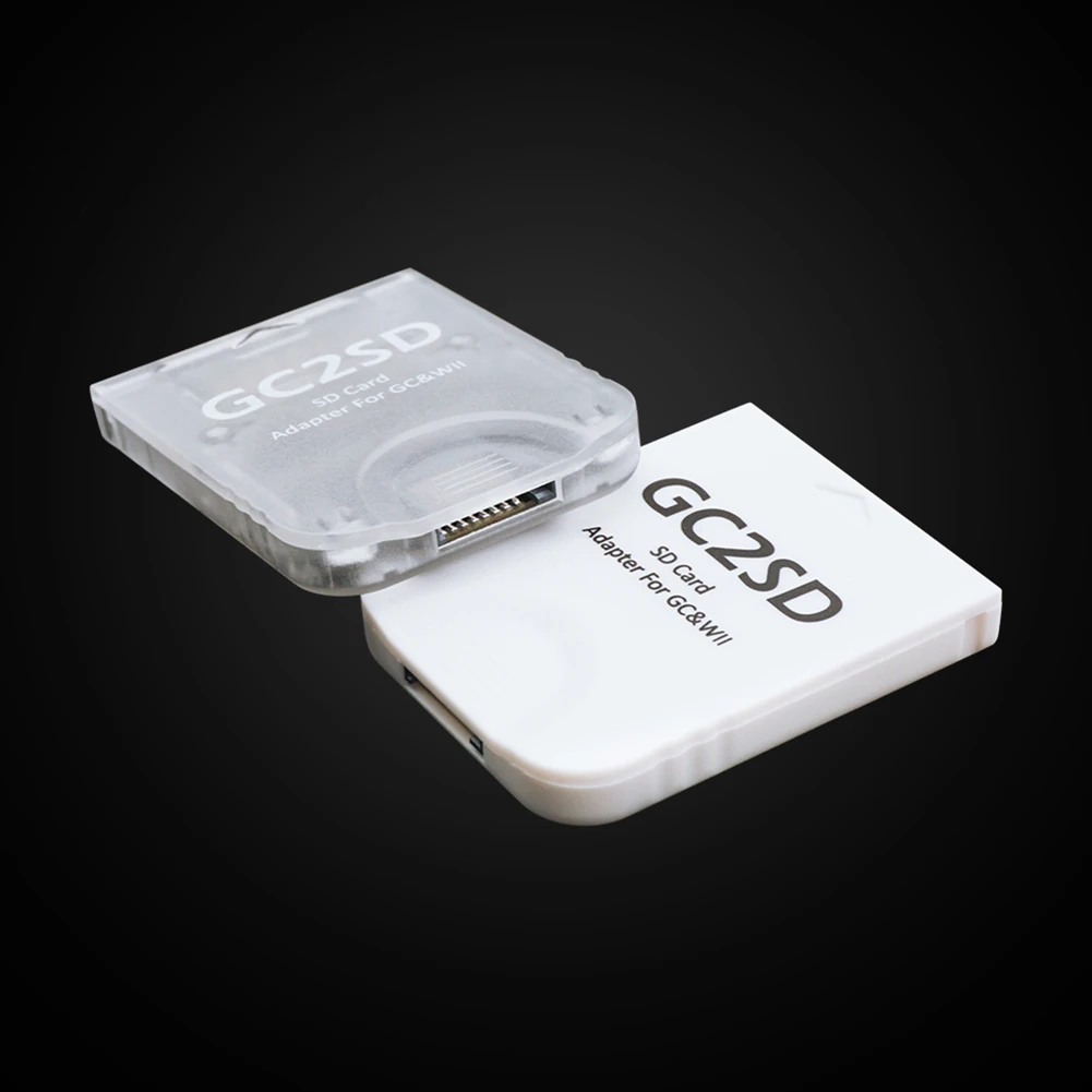 For GC2SD SD Games Memory Card Micro SD Card Adapter for Nintendo GameCube & Wii Console Games Accessories Reader
