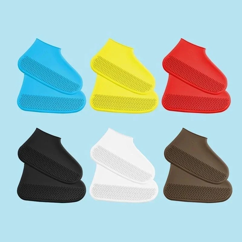 Silicone Waterproof Shoe Covers - Reusable, Non-Slip Unisex Protector