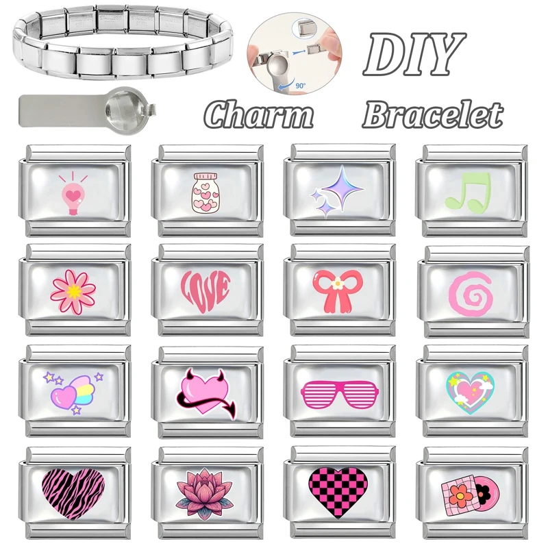Clover Pink Leisure Women Charm Jewelry Accessories