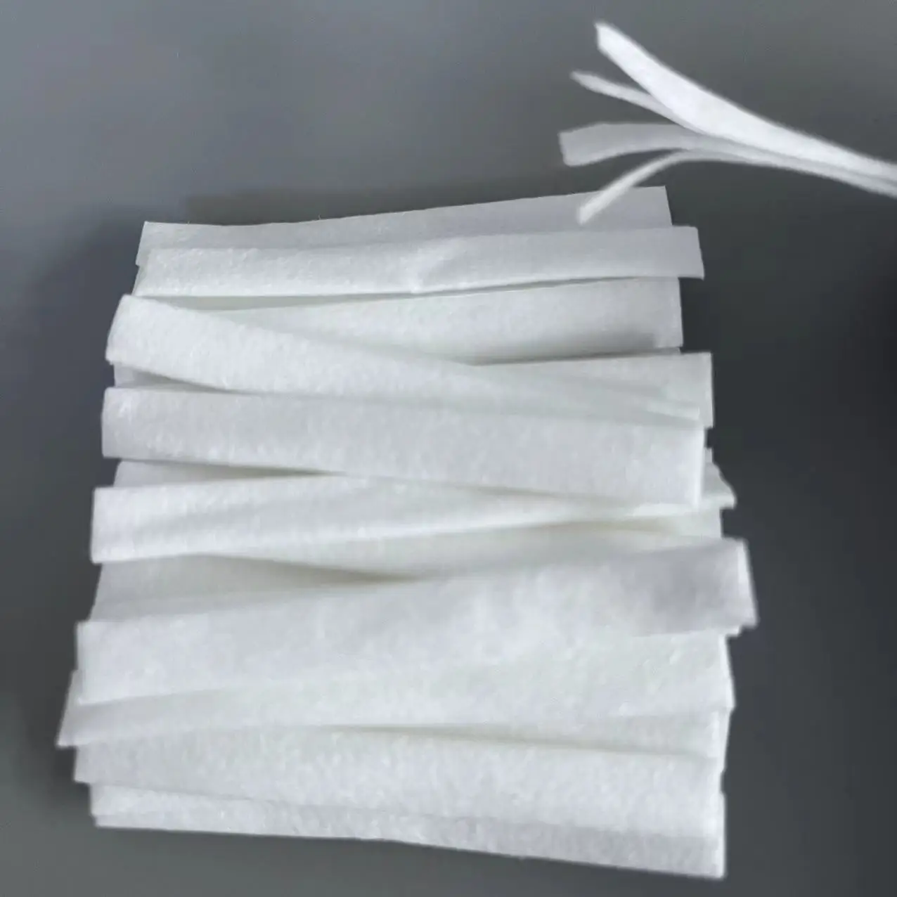 50/100 플랫 코튼 바 리빌드 재료, 오가닉 코튼 뷰티 울 프라임 섬유, 스트립..