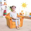Kids Lion Sofa Armchair Toddler Furniture Lightweight Mini Couch Safe Ergonomic Design Non-Slip Feet Ideal Playroom Reading 3