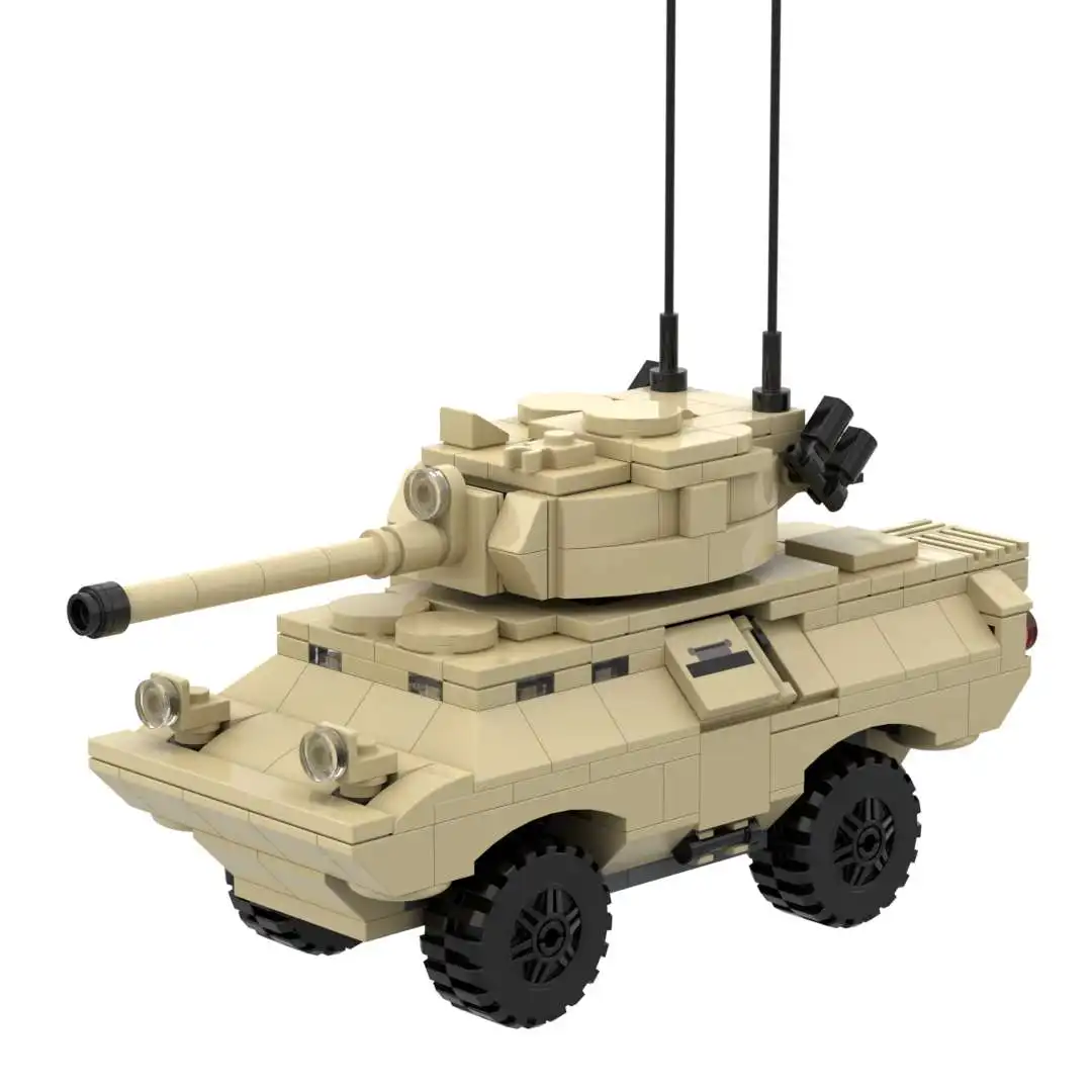 レゴ V-100コマンドウ装甲車 20ミリ機関砲搭載