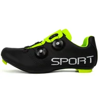 Men Cycling Sneaker Shoes Cleats Road Mountain Bike Racing with Male Women Bicycle Spd Unisex Mtb Shoes Zapatillas Ciclismo Mtb 2