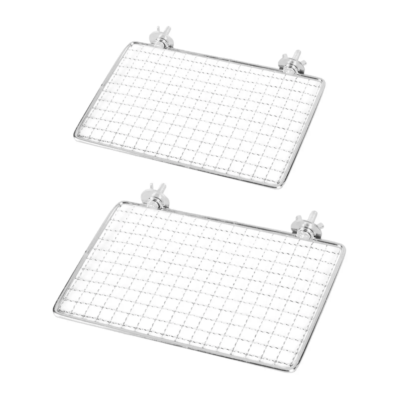 Parrot Perch Stainless Steel Easy to Clean Cage Accessories for Cockatiels Cockatoos Canaries Budgerigars Small to Large Birds