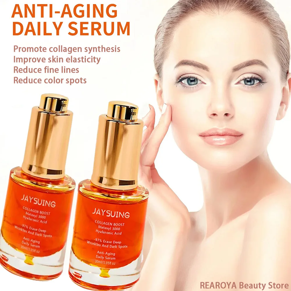 Retinol Wrinkle Remover Face Serum Instant Firming Lifting Anti-Aging Liquid Fade Fine Lines Whitening Korean Skin Care Products 3