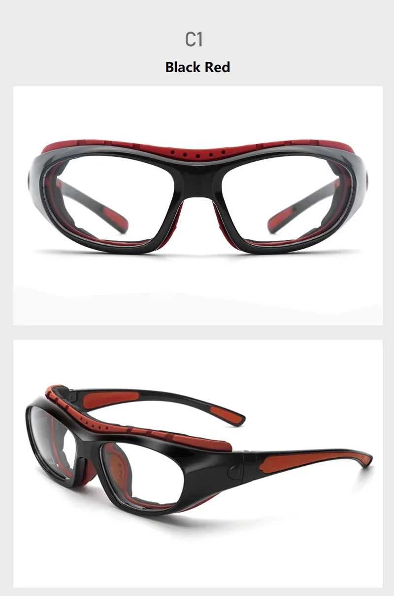 Protective goggles displayed on surface