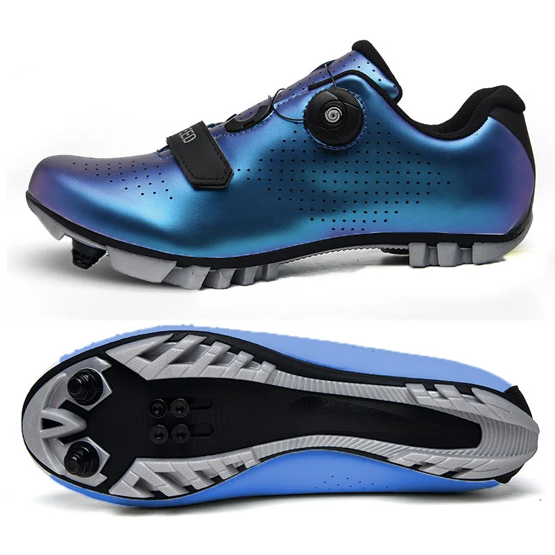 Men Women Cycling Sneaker mtb Flat Shoes Cleat Self-Locking cycling shoes bike lock shoes Mountain Bike Shoes Road Bicycle