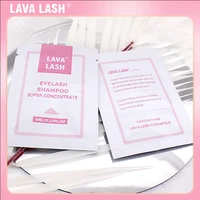10 PCS Lava Lash Super Concentrate Mousse Eyelash Shampoo Gentle Cleansing Grafting Foam Extension Eyelashes 5ml Makeup Tools 1