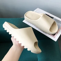 Shevalues Trendy Fashion Men Slippers Summer Thick Bottom Sandals Women Men's Beach Shoes Couple Home Couple Large Size Slides 1