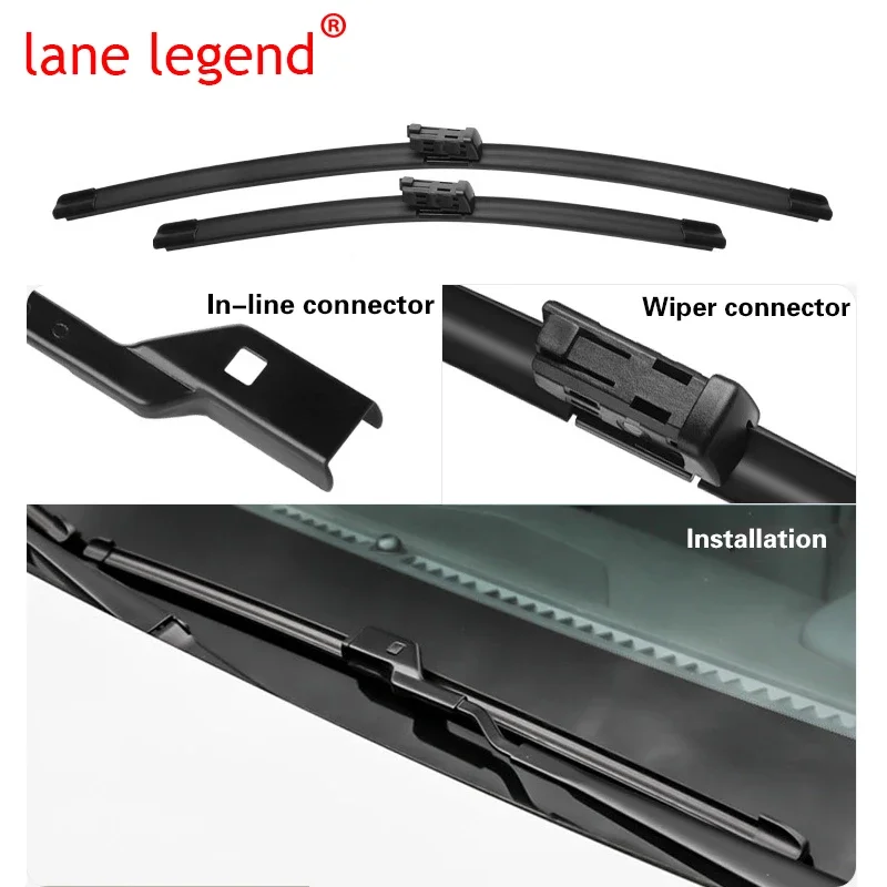 Car Wiper Blade Front Window Windscreen Windshield Wipers Blades Auto Accessories For Volkswagen Passat B8 26