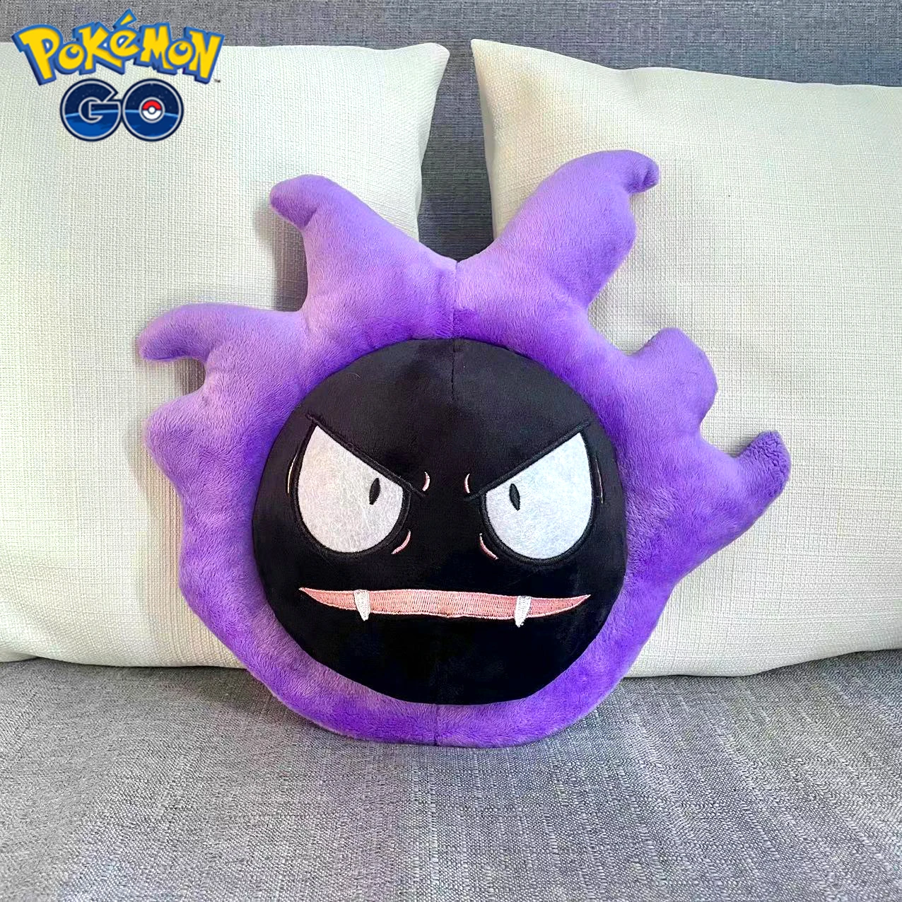 25-30cm Ghost Pokemon Gastly Haunter Gengar Plush Toy Anime Gengar Gastly Halloween Decor Doll Cartoon Animal Pillow Kids Gifts