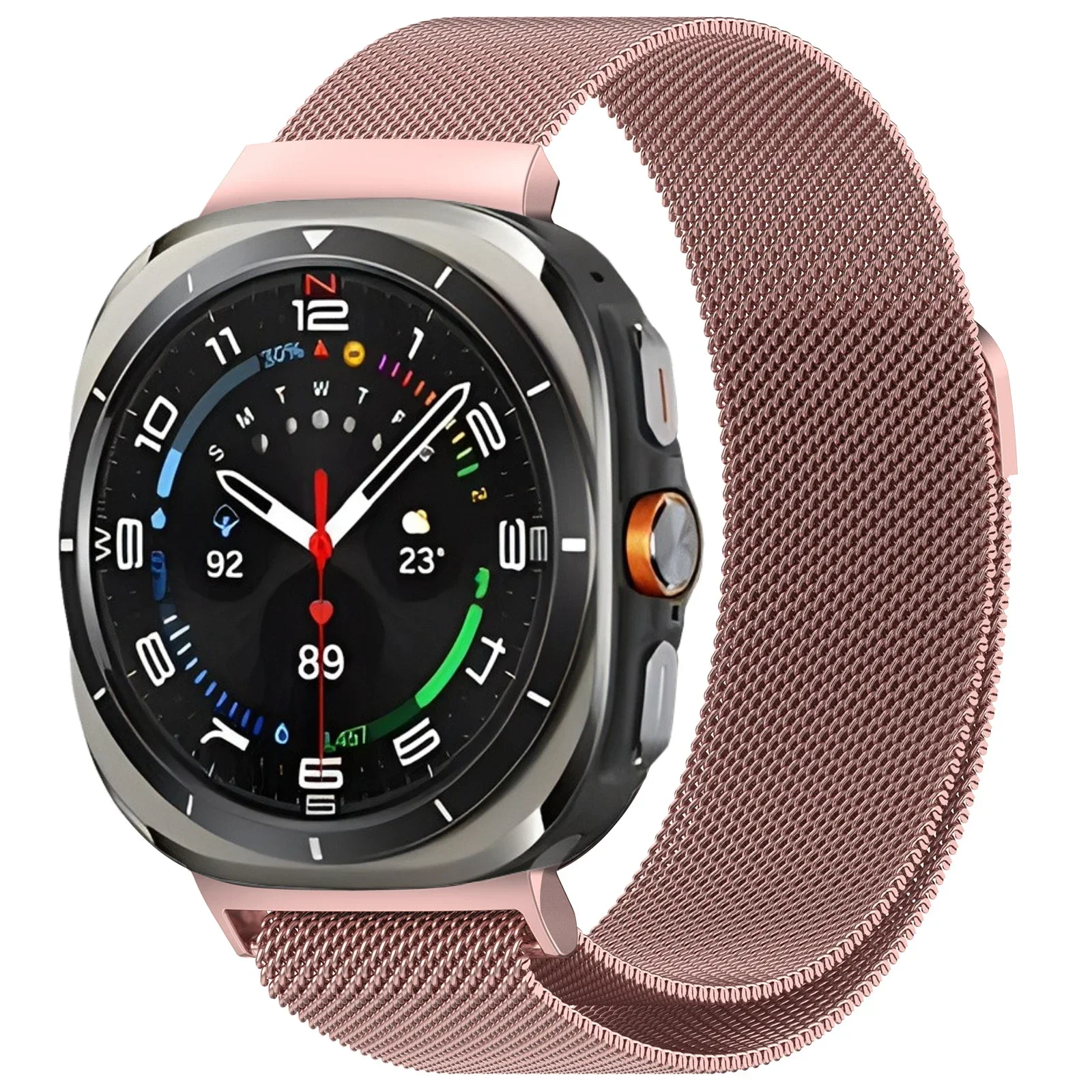 Milanese Loop Stainless Steel Magnetic Watch Bracelet - Ultra 47mm