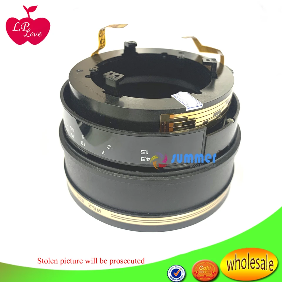 2Pcs Camera Flex Ribbon Cable For Tamron AF 70-300mm F/4-5.6 Di A17 Lens - Adhesive Back, Copper Wires, Spare Replacement