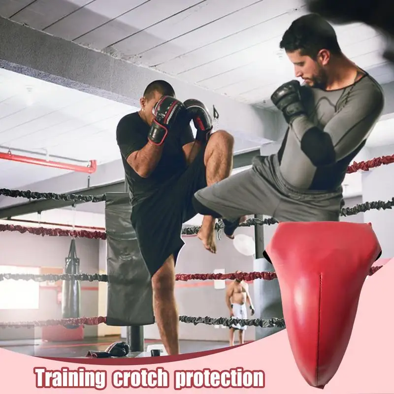 Groin Protector Boxing Muay Thai Protective Gear Groin Protector Cup Boxing Training Equipment Protective Gear For Karate Muay