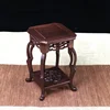 Vintage Wood Plant Stand Oriental Flower Pot Riser Vase Stool Aquarium Table Chinese-Inspired Furniture Holder Classic 3