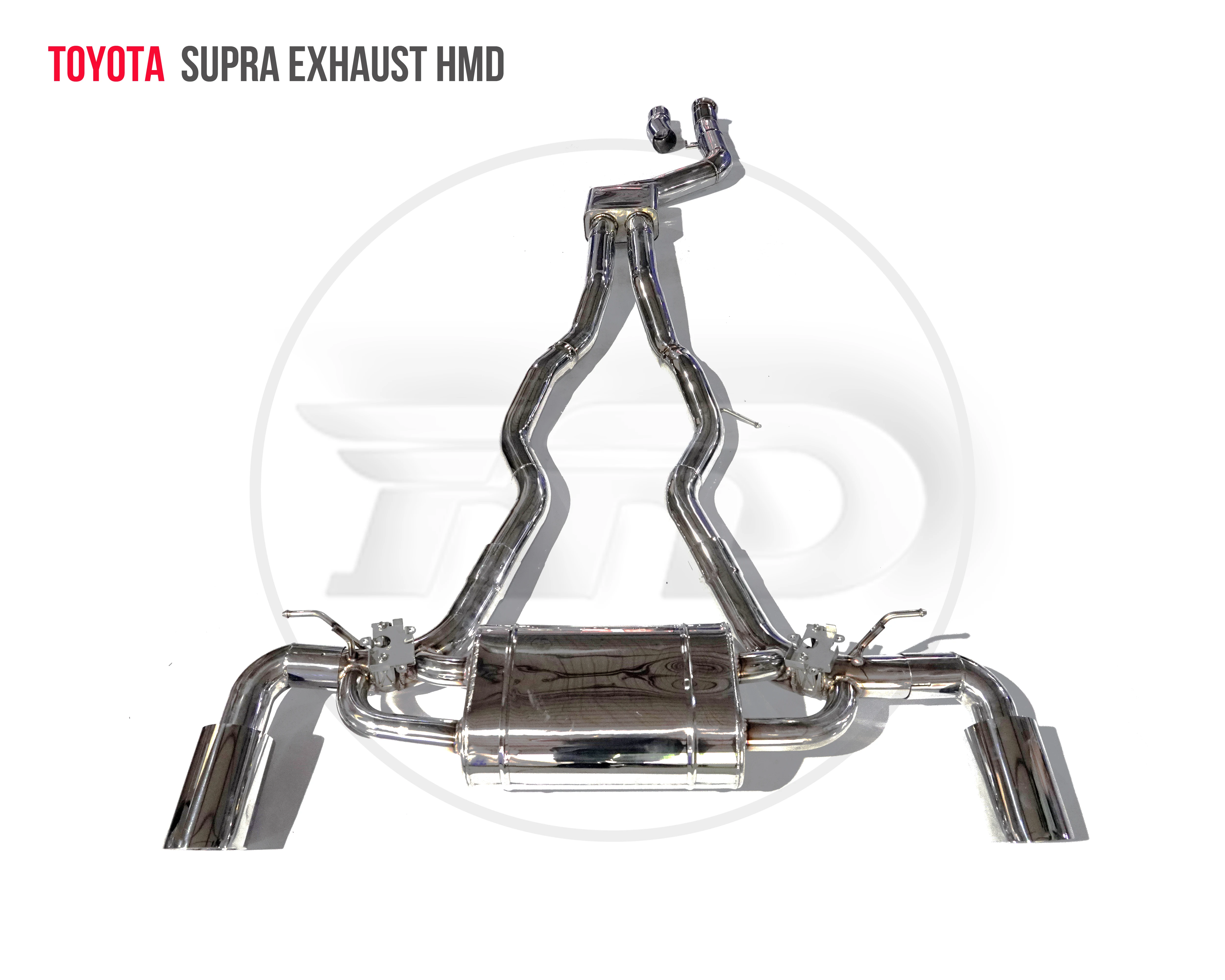 

HMD Stainless Steel Exhaust System Performance Catback For Toyota Supra A90 A91 3.0T Muffler With Valve