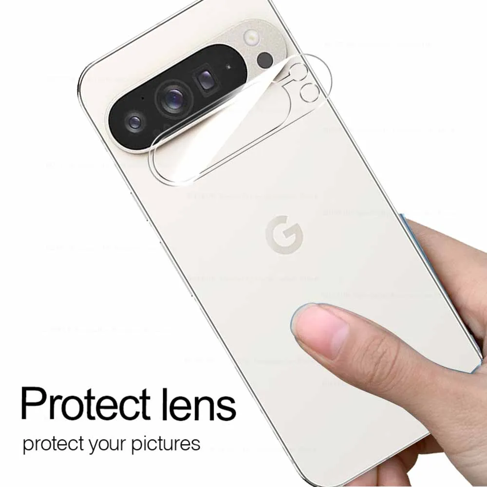 Premium 3D Curved Camera Lens Protector - Tempered Glass Cover (1-3 Pack)