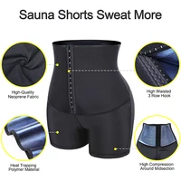 MISSMOLY sueur chaude Sauna culotte corps Shaper Shorts perte de poids minceur Shapewear taille formateur ventre contrôle Thermo Leggings 5