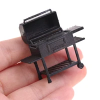 Cute Mini Furniture Barbecue Rack Grill Miniature Ornaments Doll House Gadget Kitchen Food For Dollhouse Kids Toys 2
