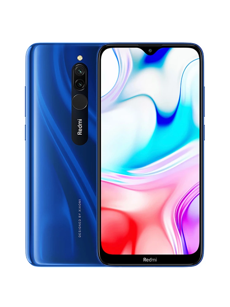 Xiaomi Redmi 8 smartphone dual SIM card12MP+2MP+8MP 6.22-inch screen Snapdragon 439 eight core 4G LTE used phone 4