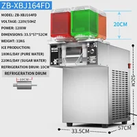 Machine à glace pilée commerciale, flocon de neige, petite glace au lait, célébrité Internet, offre spéciale, 1200W 2