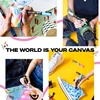 1pcs PC-5M Posca Paint Markers 54 Colors,1.8-2.5mm Medium Painting Point POSCA Pens for Art Supplies Rock Fabric Ceramic 6