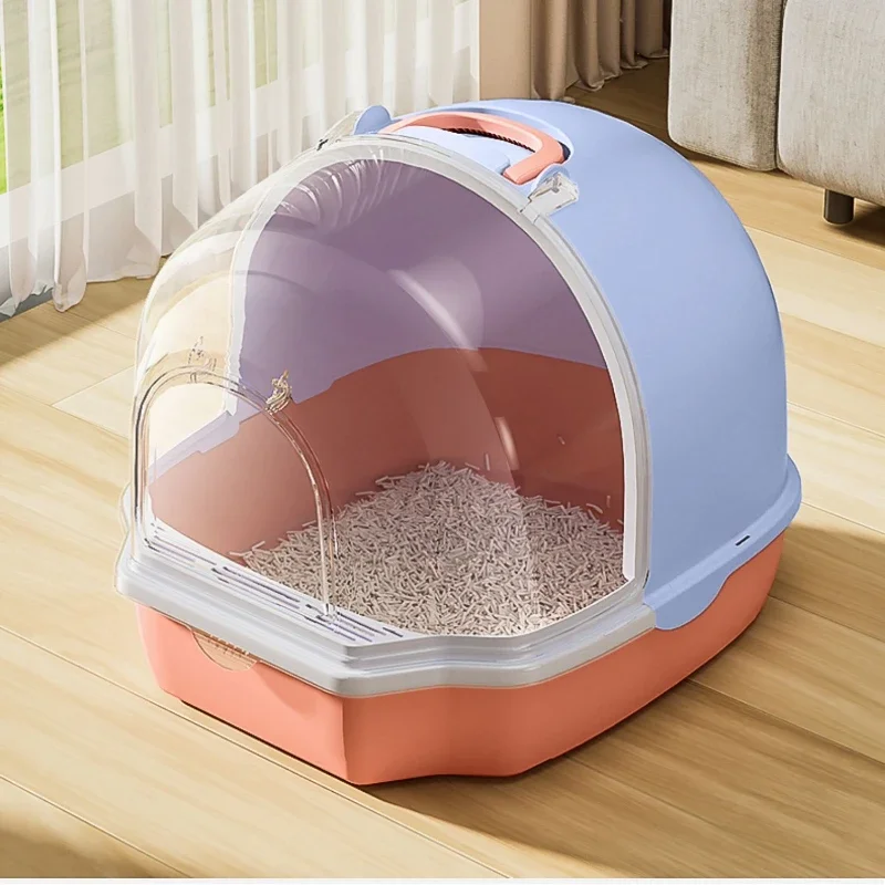 

Портативная кошачья подстилка для дома, дезодорирующая подстилка для кошек, устойчивая к протечкам подстилка для туалета, ящик для туалета, мебель YY50CB