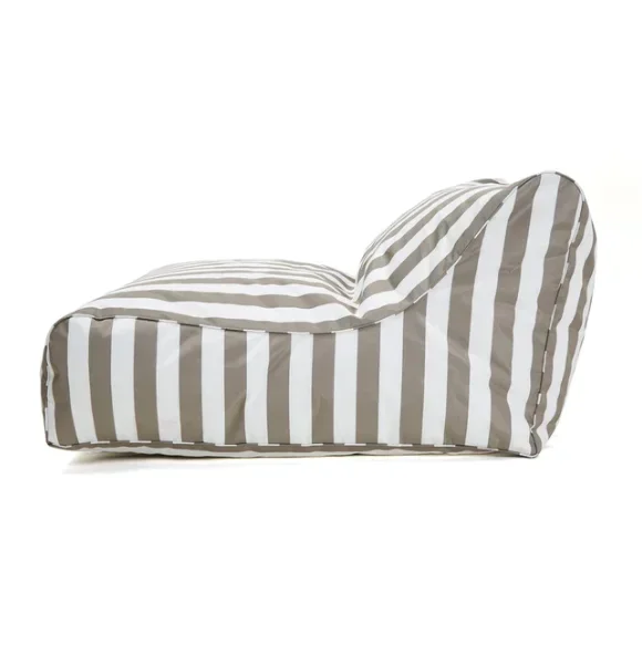Waterproof Durable Outdoor Bean Bag Lounger Chair Luxury Anti-UV Beanbag Sun Lounge Long-Term Pool Floating Bean Bag Sofa Cover