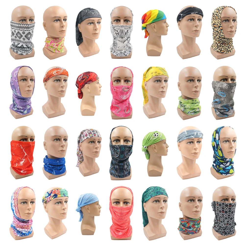 Cycling Headband Bandanas Turban Sport Headwear Women Scarves