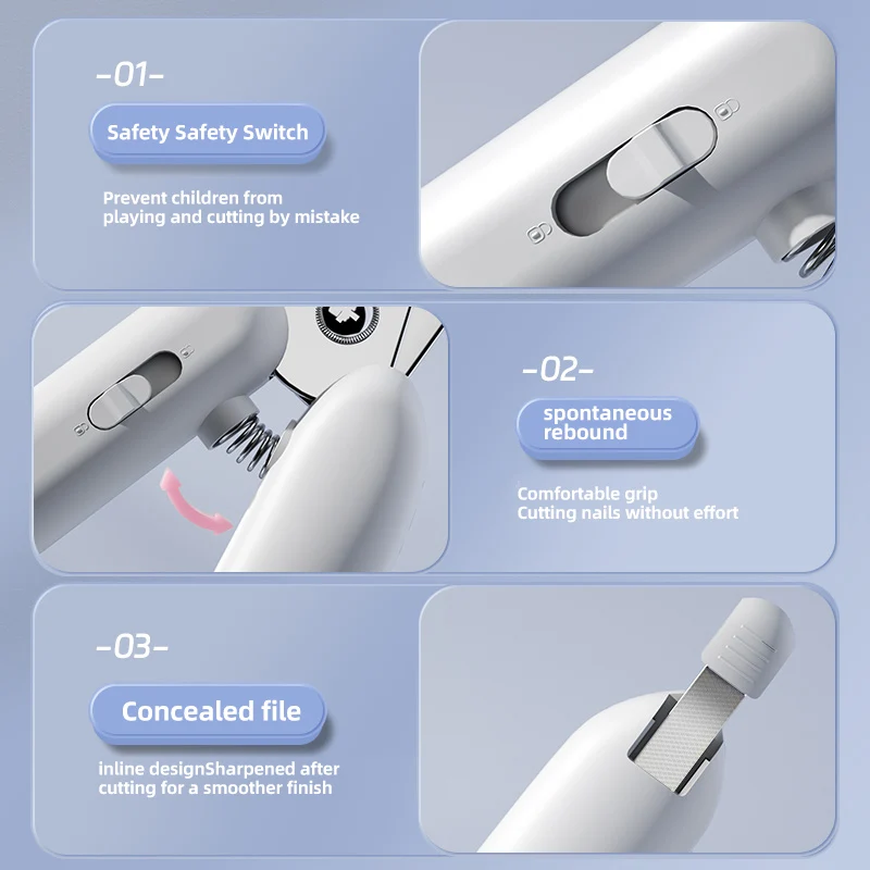 HOOPET Cat Nail Clippers Pet Dog Puppy Novice Special Cat Claw Grinding Nail Large and Small Dog Scissors Clippers Trimming pet nail clipper pet nail scissors