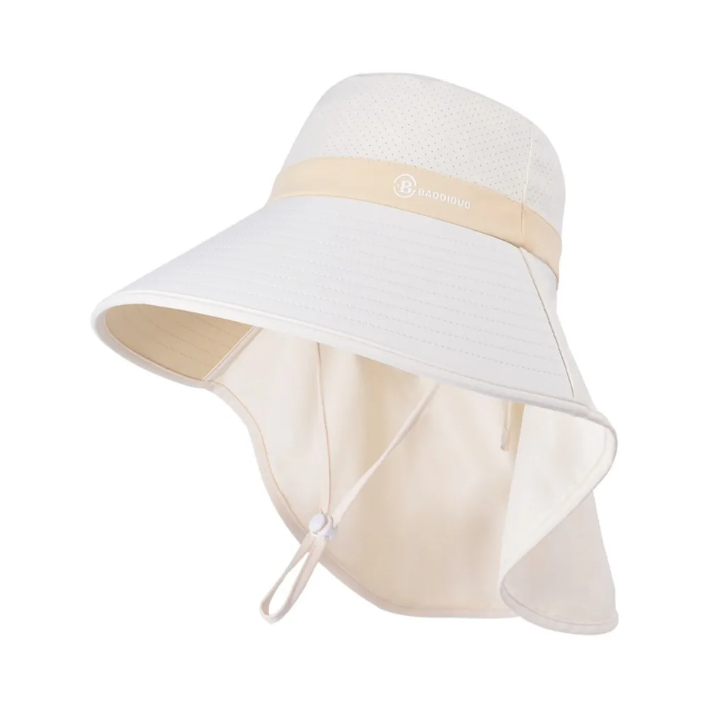 UV Anti Sunshade Shawl Cap Neck Protection Wide Brim Shawl Neck Protection Hat Sun Visors Face-covering Sun Bucket Hat Sport