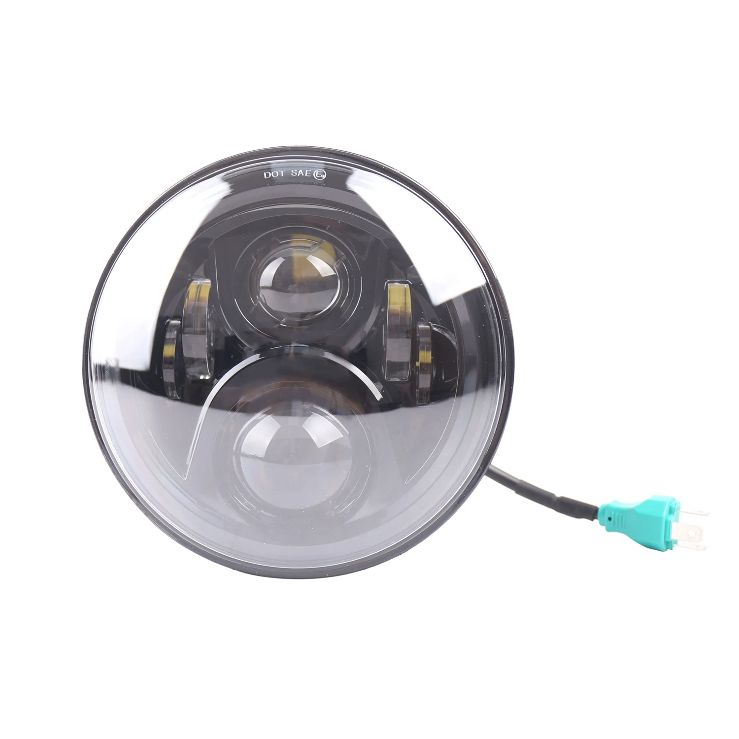 

1Pcs 12V/24V 7 Inch Led Headlights for Honda Motorcycle Headlights Round