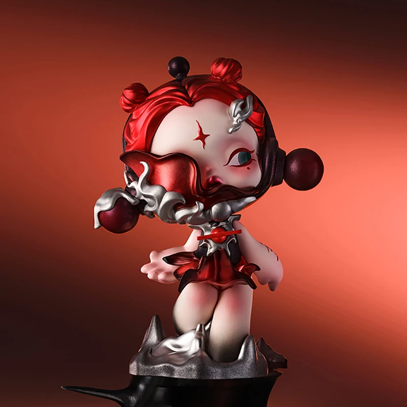 thumbnail image 1 of POP MART SKULLPANDA The Sound Series Blind Box Mystery Box Guess Bag Toys Doll Cute Anime Figure Desktop Ornamentsdel Girls Gift, 1 of 5